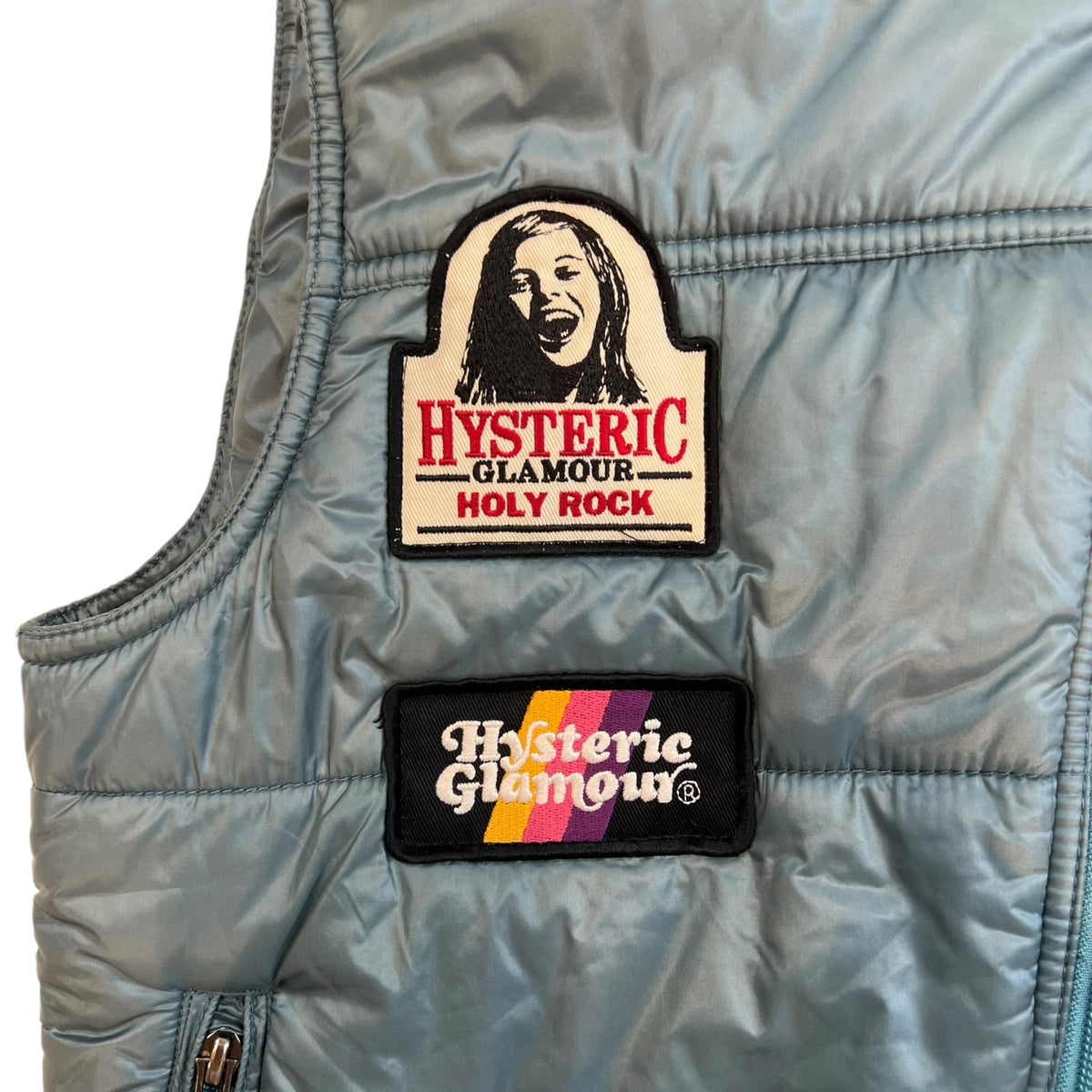 Hysteric Glamour Primaloft Hooded Vest Blue