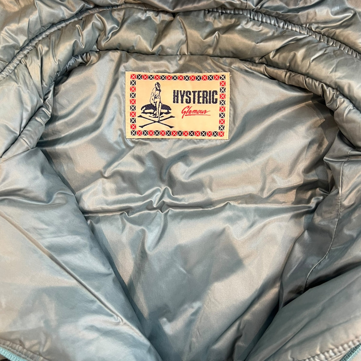 Hysteric Glamour Primaloft Hooded Vest Blue