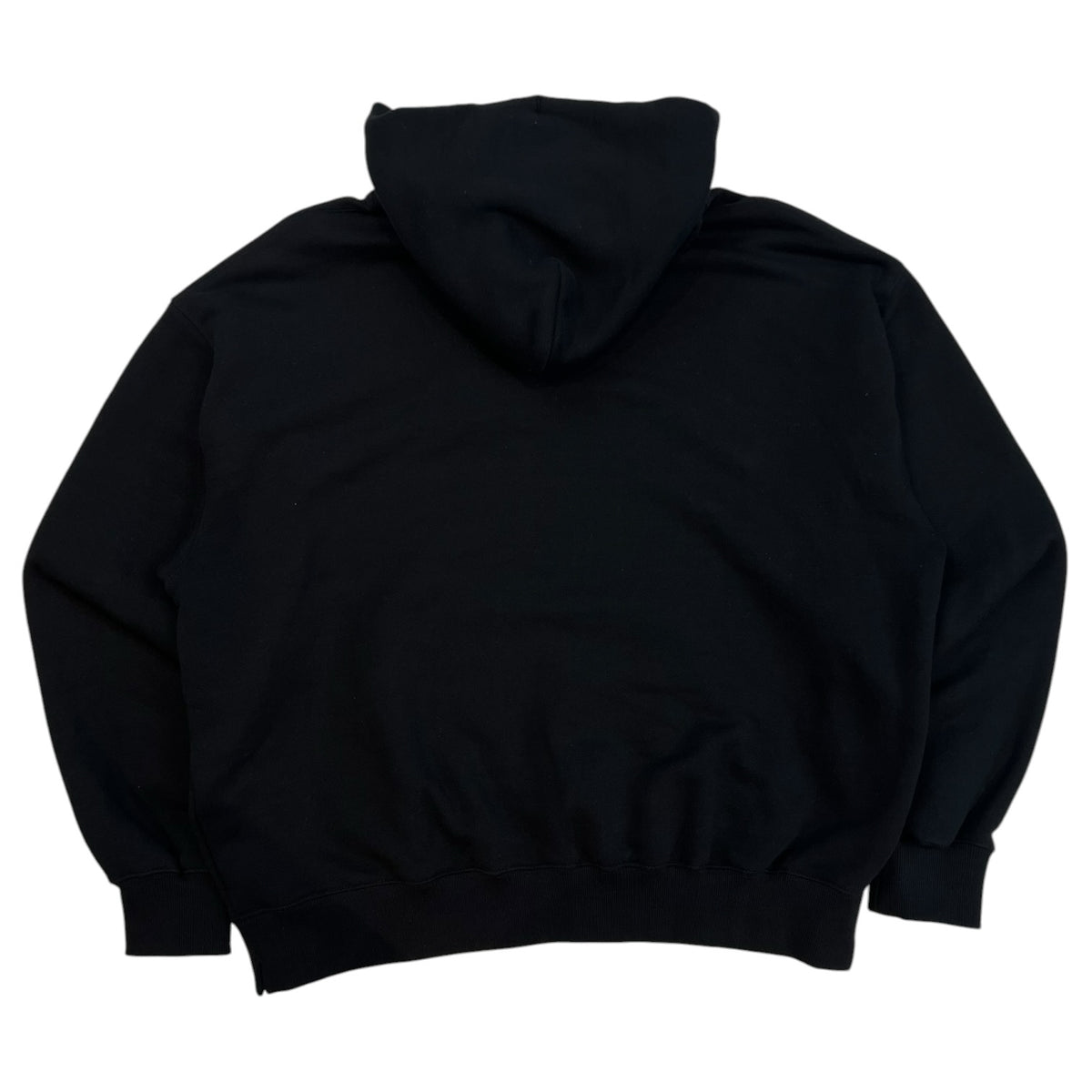 Off-White Logo Pullover Hoodie Black