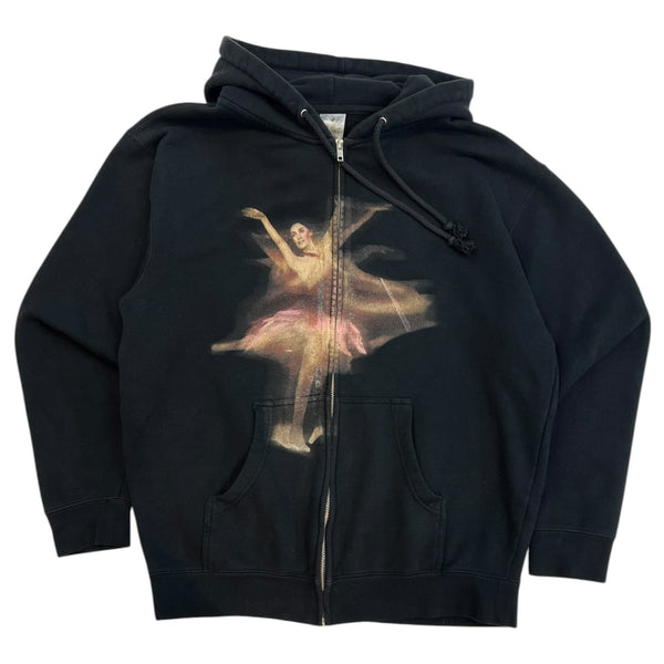 Basketcase Gallery Ballet A Vintage Full Zip Hoodie Black