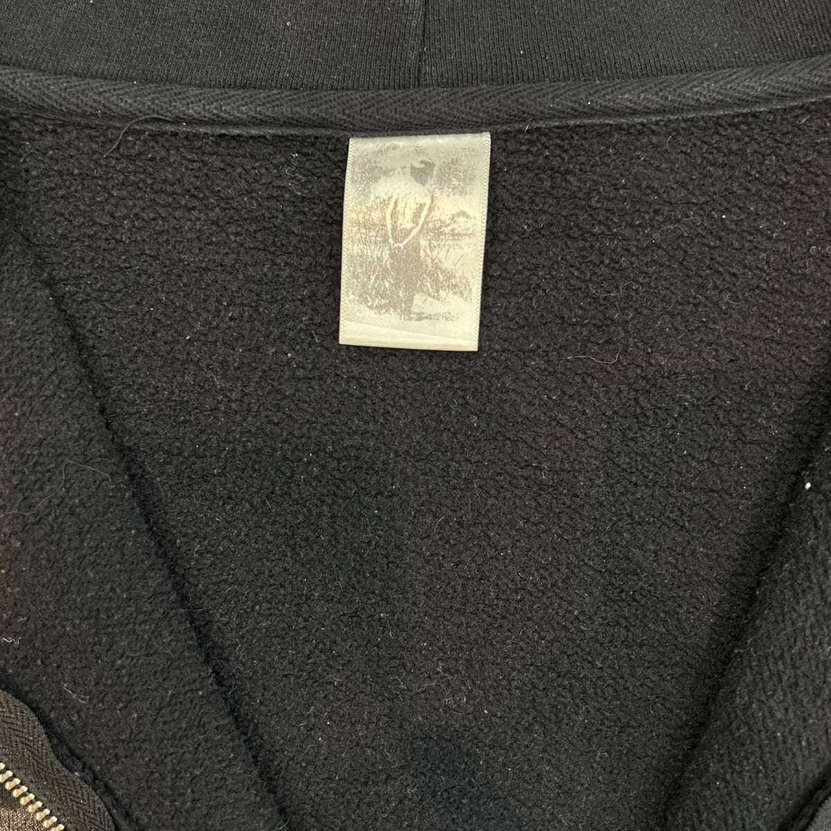 Basketcase Gallery Ballet A Vintage Full Zip Hoodie Black