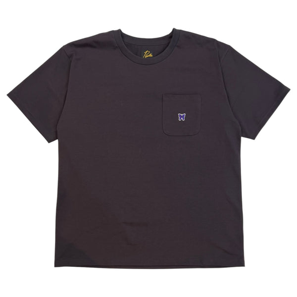 Needles S/S Crew Neck T-Shirt Eggplant