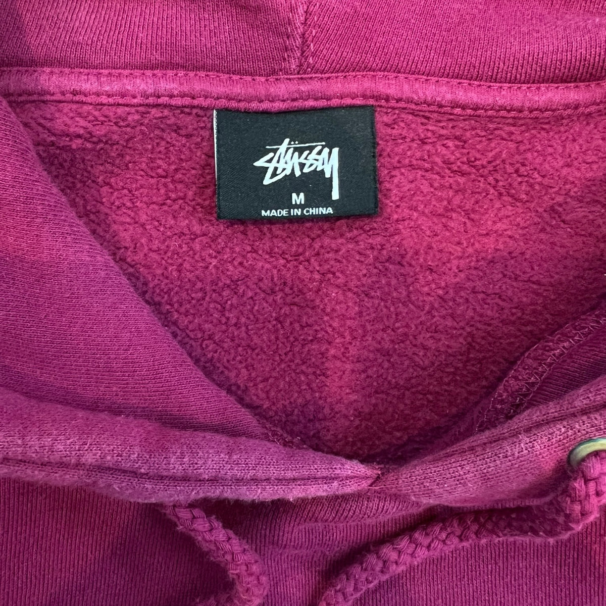 Stussy 8-Ball Hoodie Wine