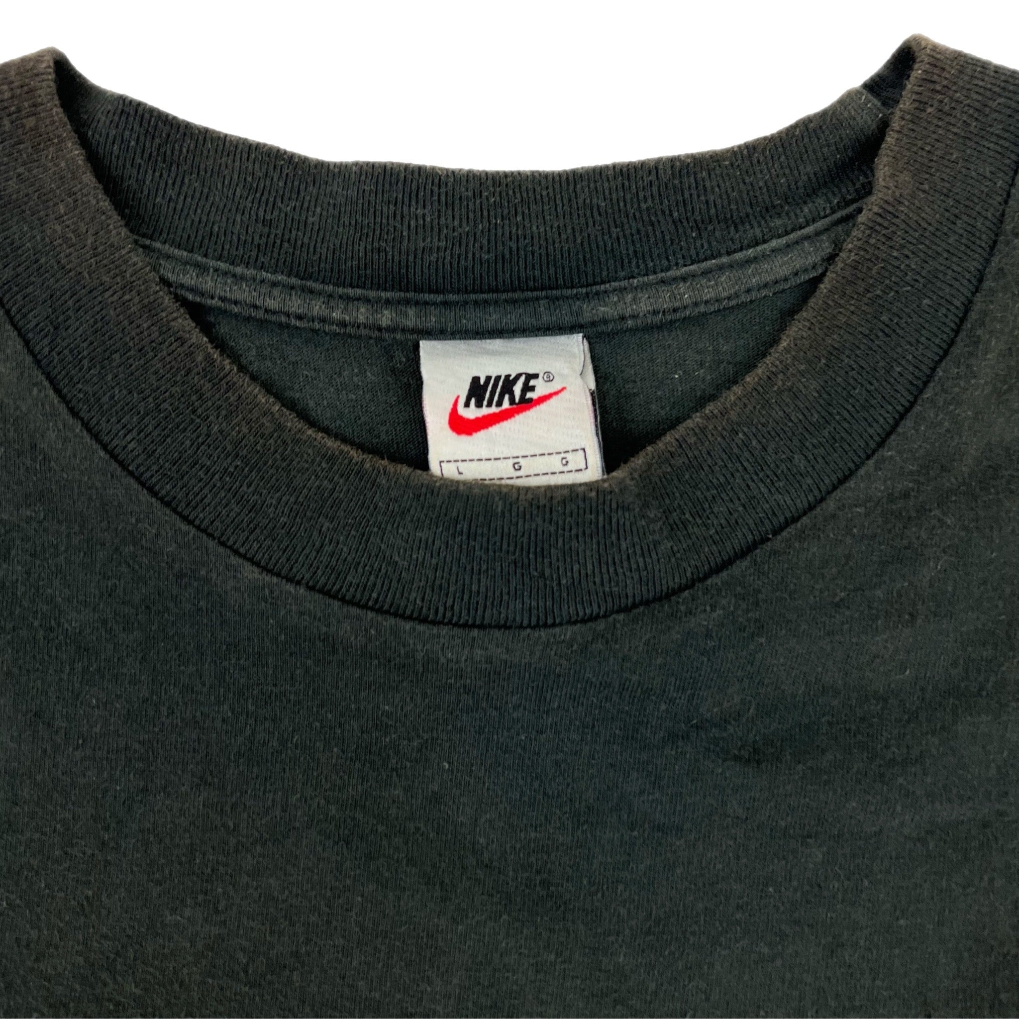 Vintage Nike Big Swoosh T-Shirt Black