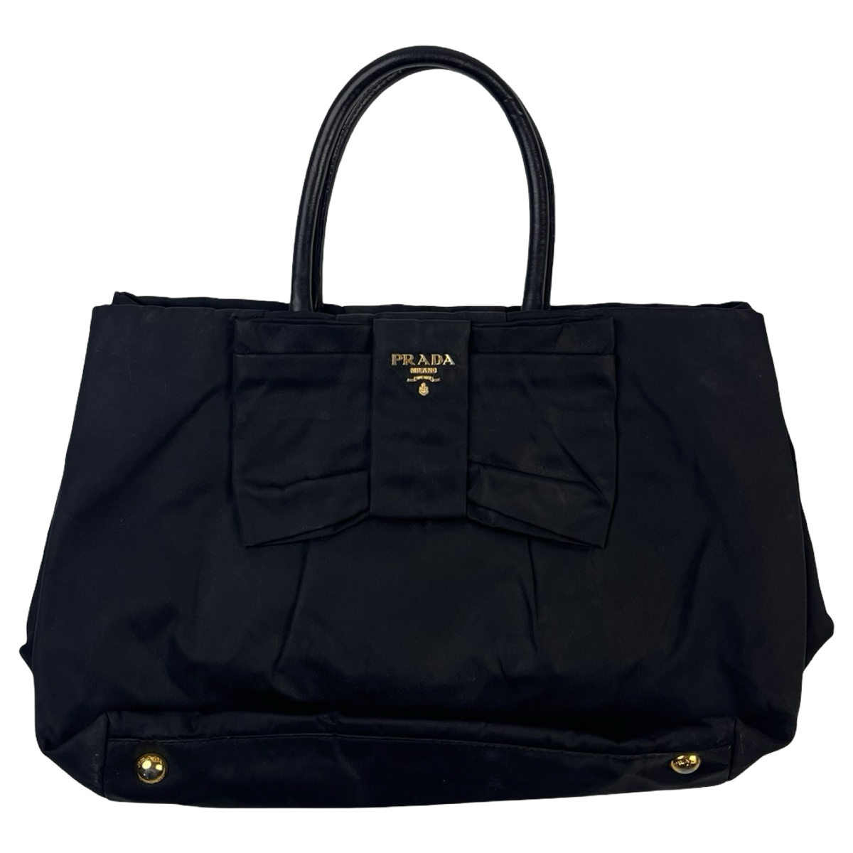 Prada Tessuto Fiocco Bow Handbag