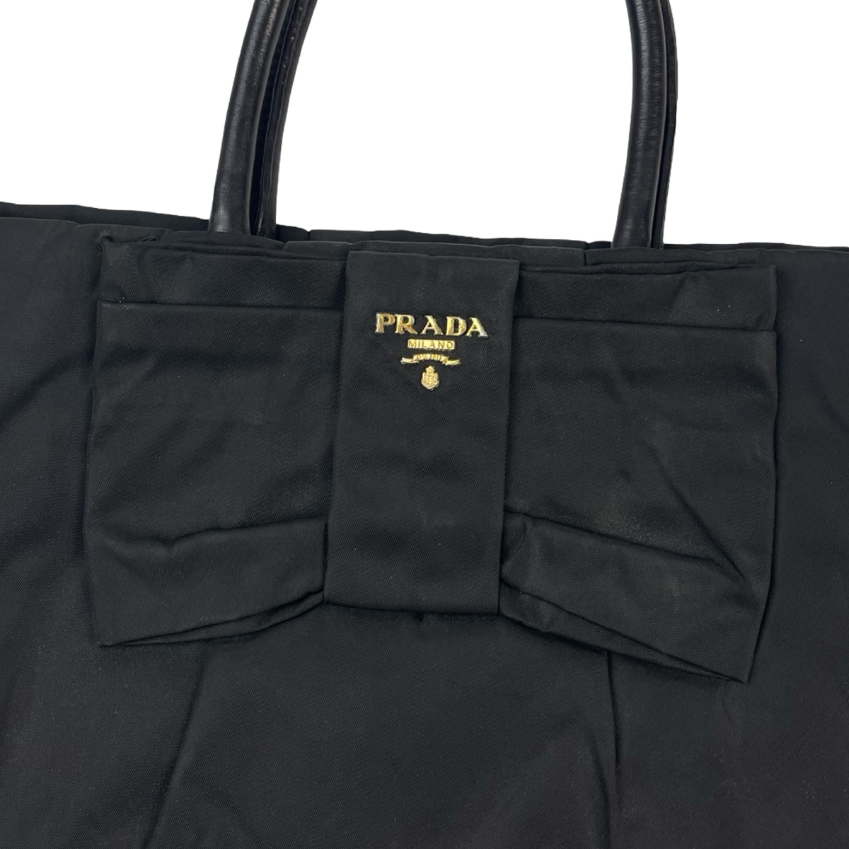 Prada Tessuto Fiocco Bow Handbag