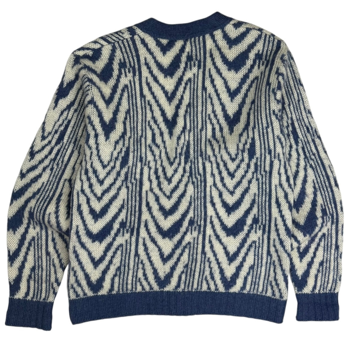 Vintage Tundra Cardigan Blue