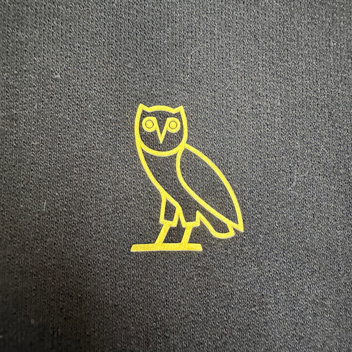 Ovo Owl Logo Hoodie Black