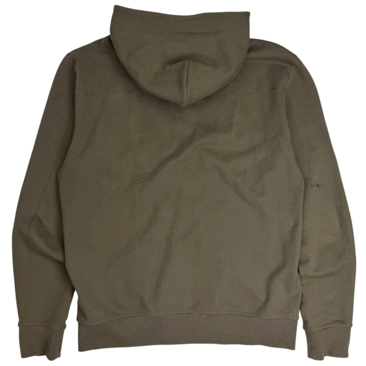 John Elliott Zip Up Hoodie Brown