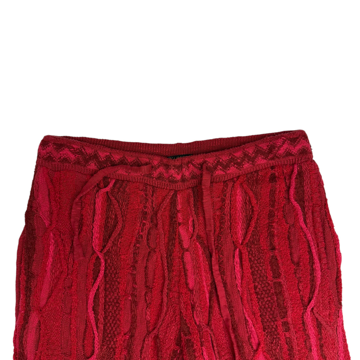 Kapital 7G Knit Gaudy Sweatpants Red