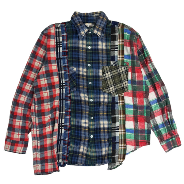 Rebuild by Needles 7-Cut Flannel Shirt Multicolour