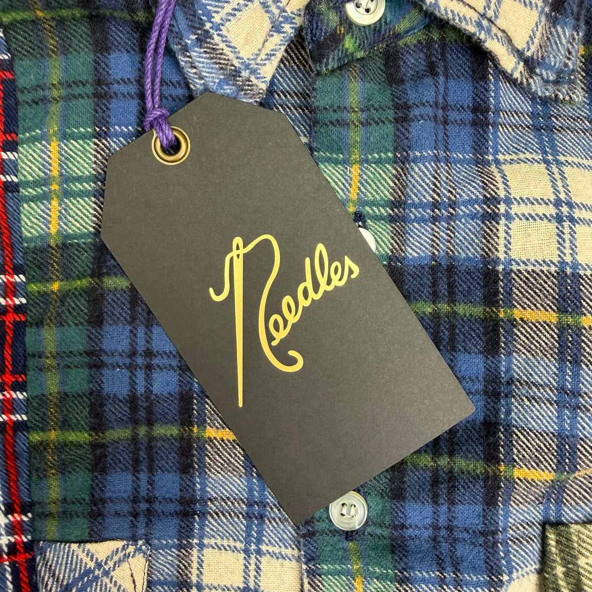 Rebuild by Needles 7-Cut Flannel Shirt Multicolour