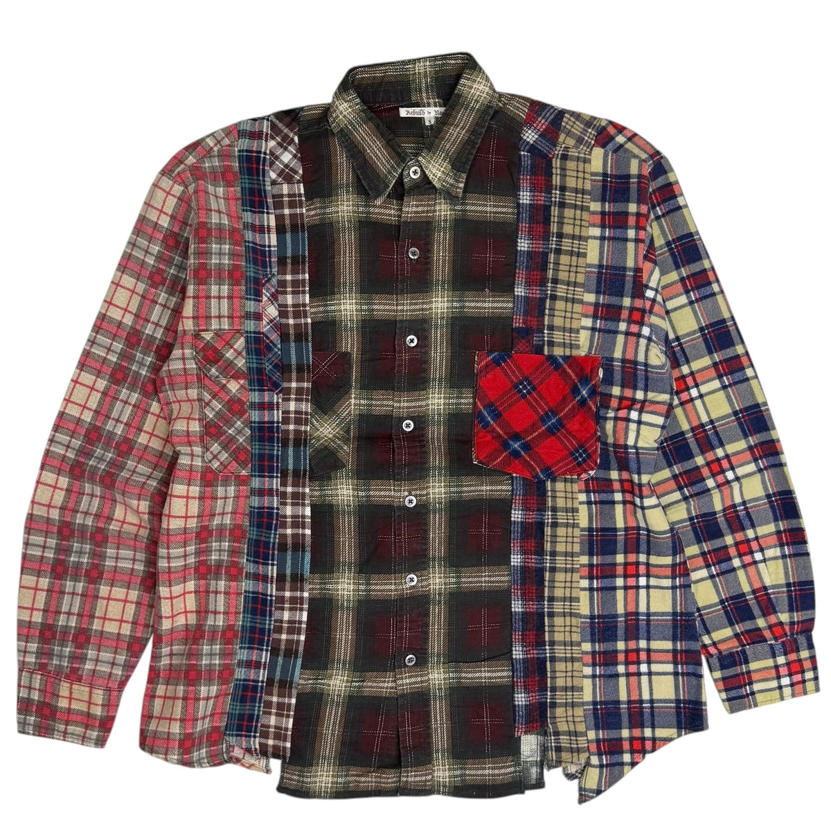 Rebuild by Needles 7-Cut Flannel Shirt Multicolour