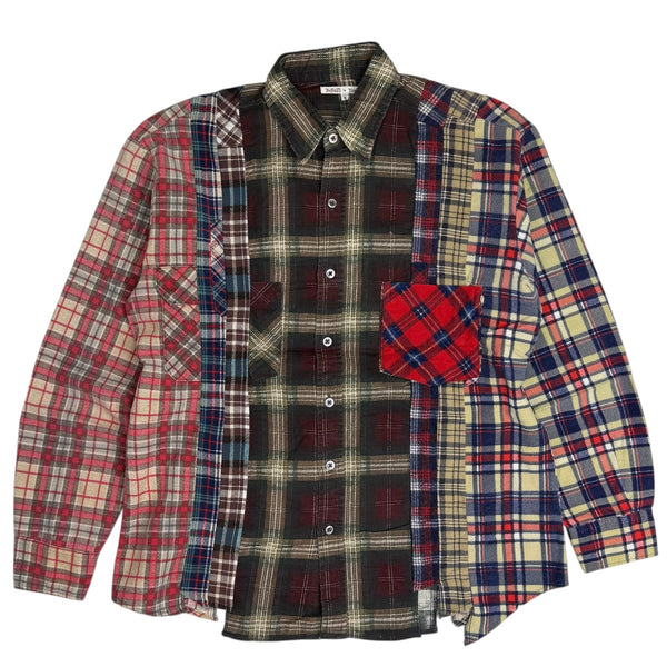 Rebuild by Needles 7-Cut Flannel Shirt Multicolour
