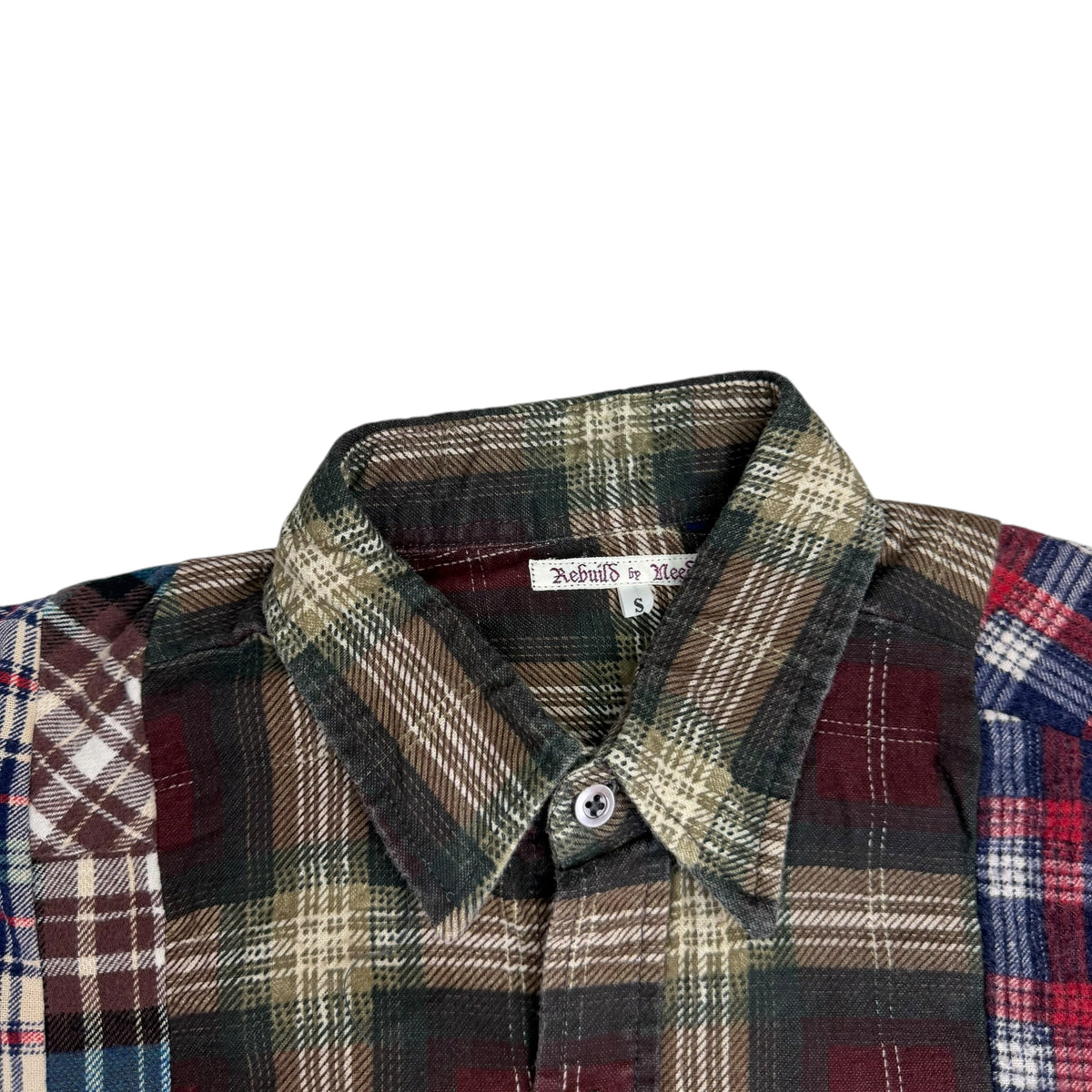Rebuild by Needles 7-Cut Flannel Shirt Multicolour