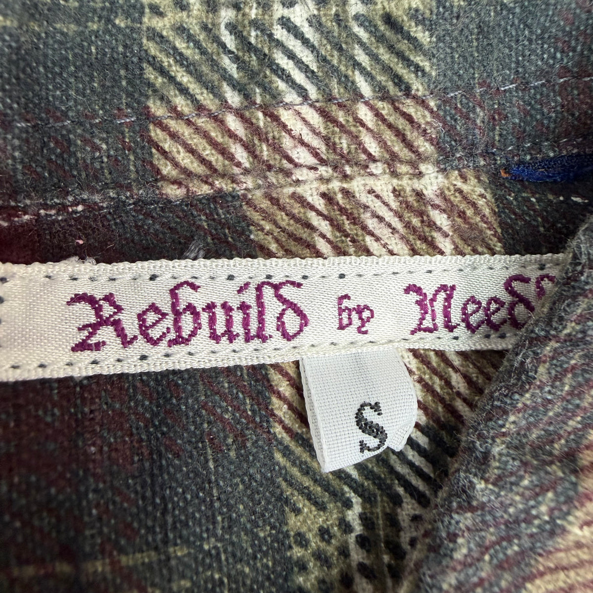 Rebuild by Needles 7-Cut Flannel Shirt Multicolour