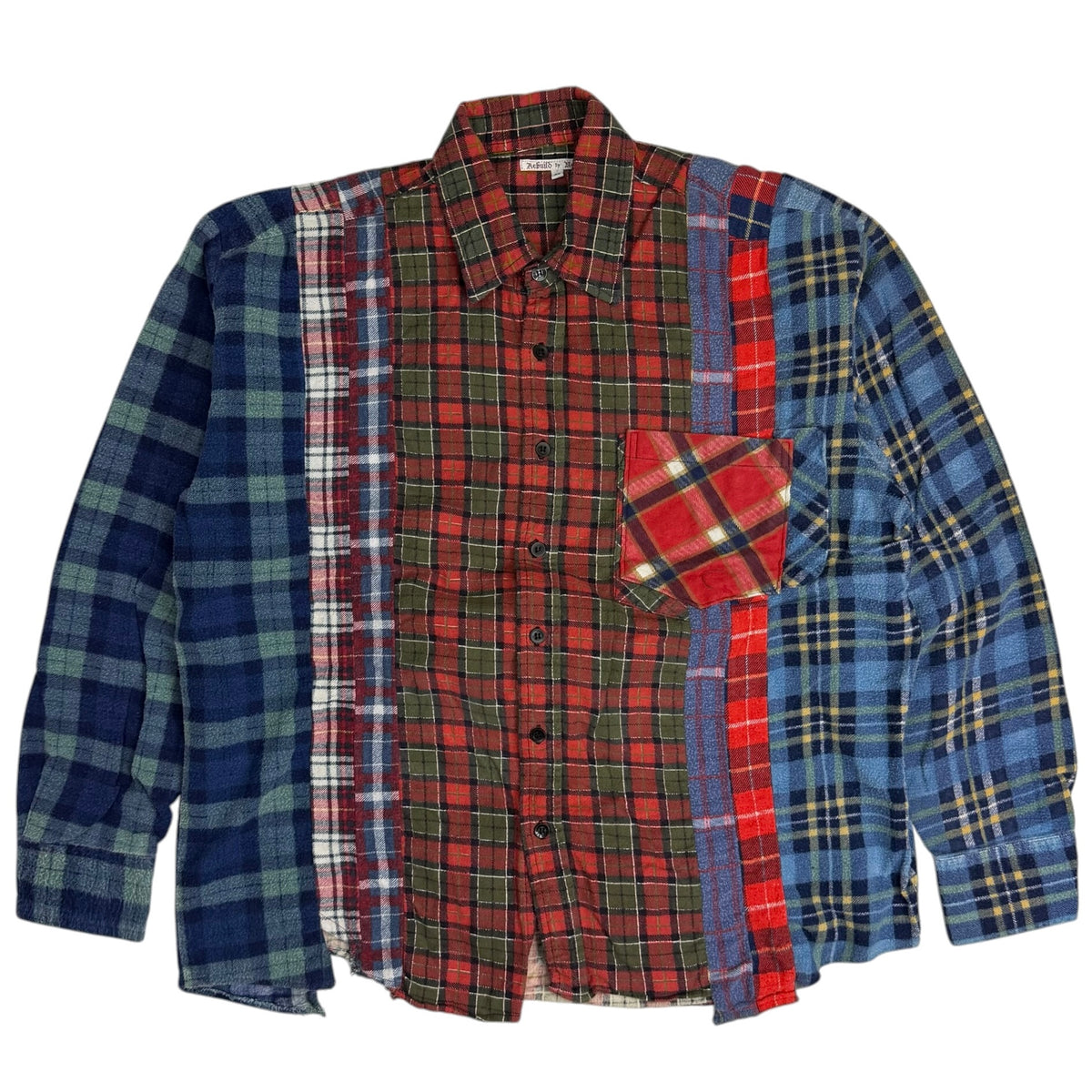 Rebuild by Needles 7-Cut Flannel Shirt Multicolour