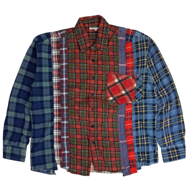 Rebuild by Needles 7-Cut Flannel Shirt Multicolour