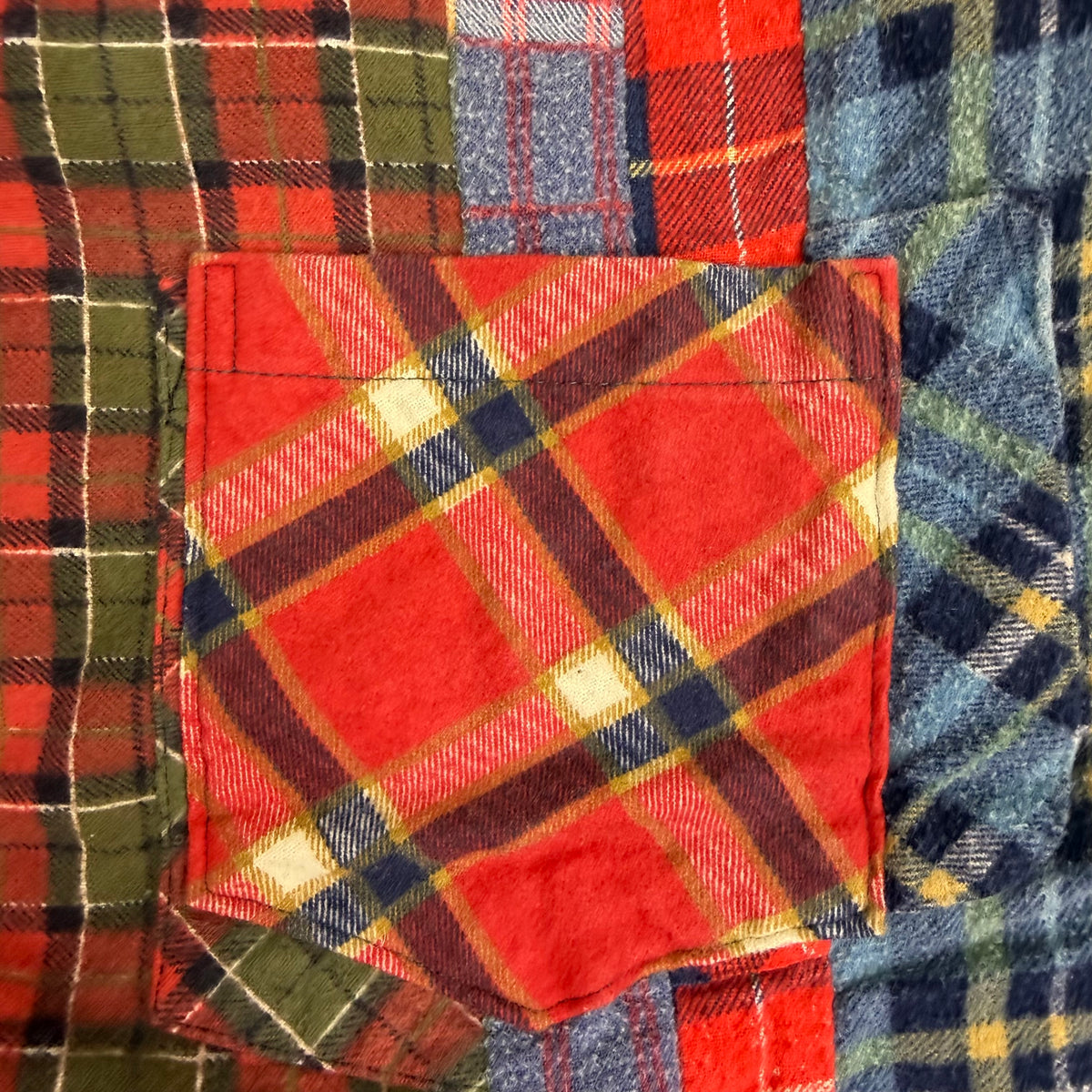 Rebuild by Needles 7-Cut Flannel Shirt Multicolour