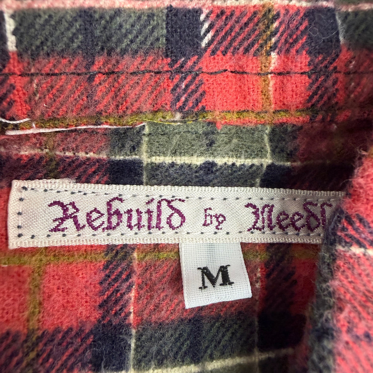 Rebuild by Needles 7-Cut Flannel Shirt Multicolour