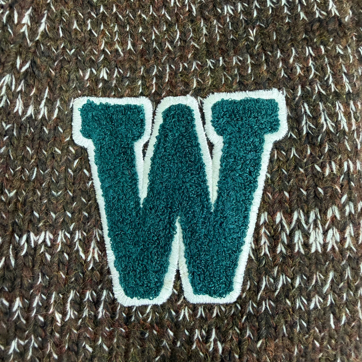 Wales Bonner College Cardigan Brown
