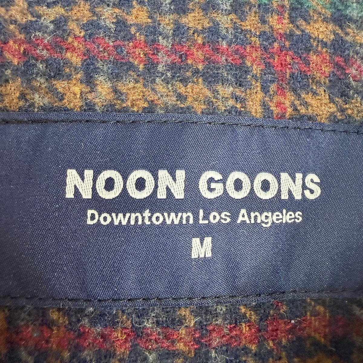 Noon Goons Check Zip Shirt Pink