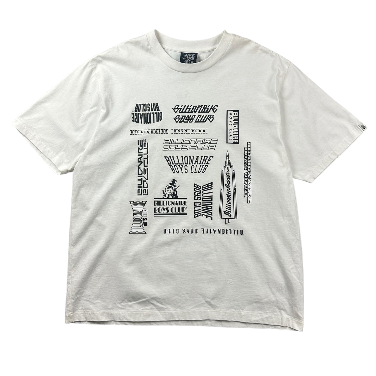 Billionaire Boys Club Signage Tee White