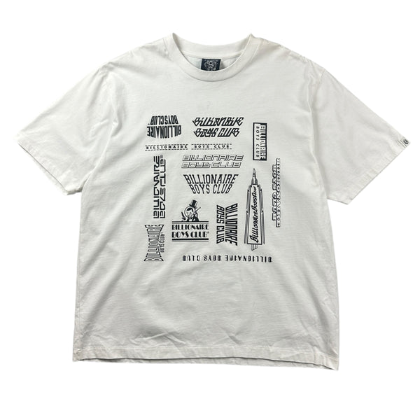 Billionaire Boys Club Signage Tee White