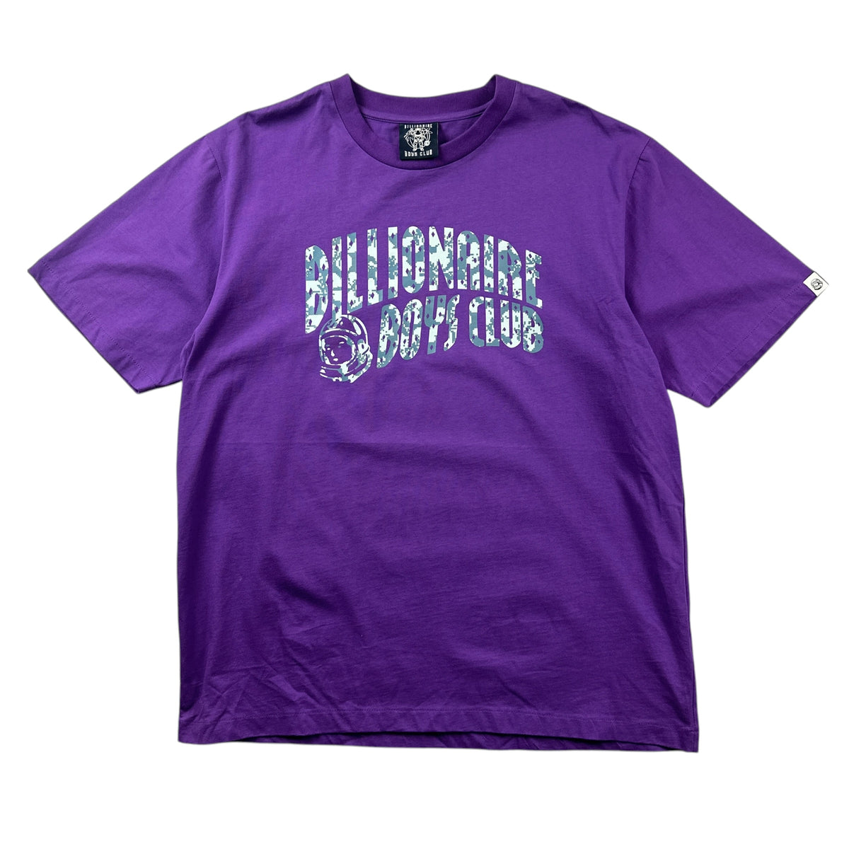Billionaire Boys Club Digital Camo Logo Tee Purple