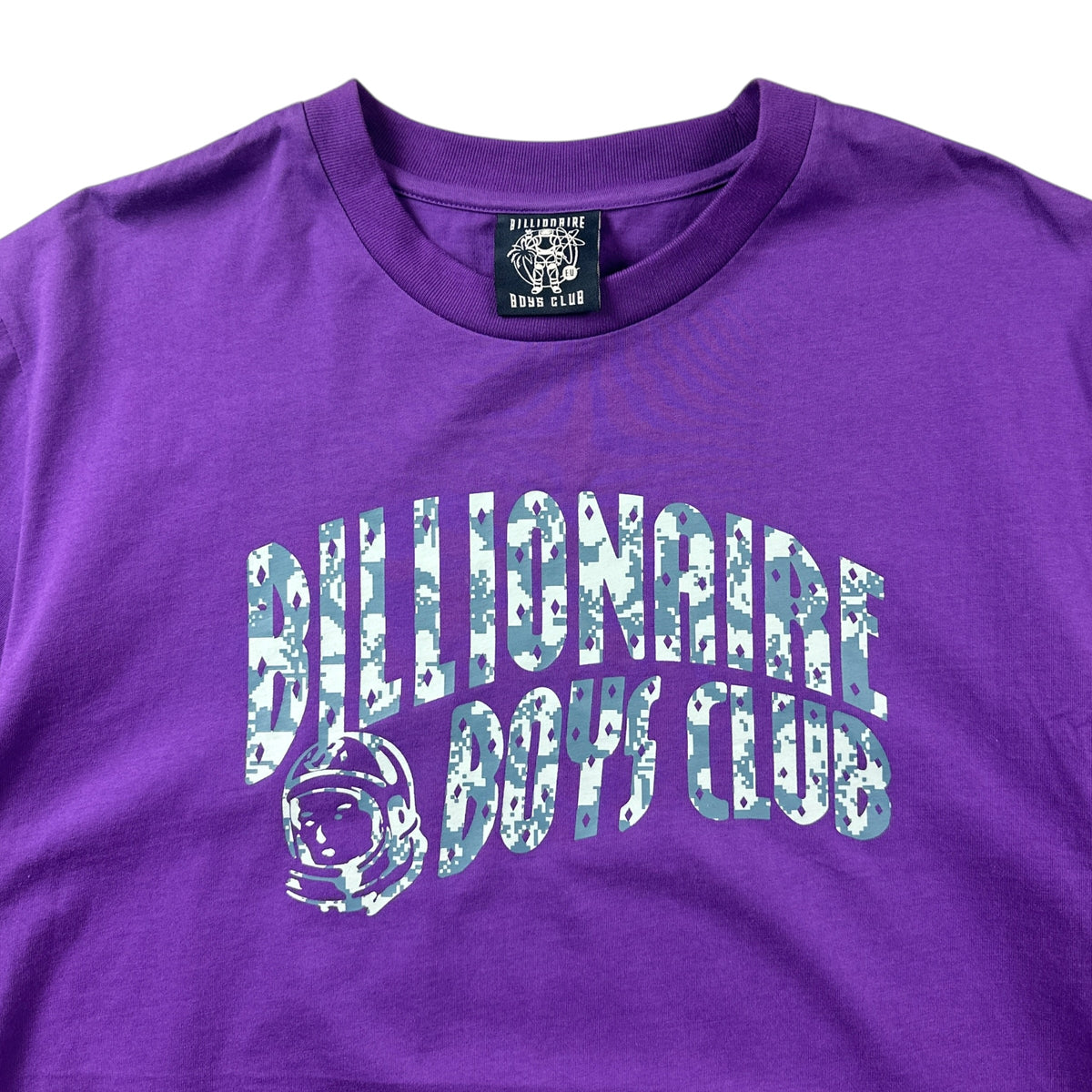 Billionaire Boys Club Digital Camo Logo Tee Purple