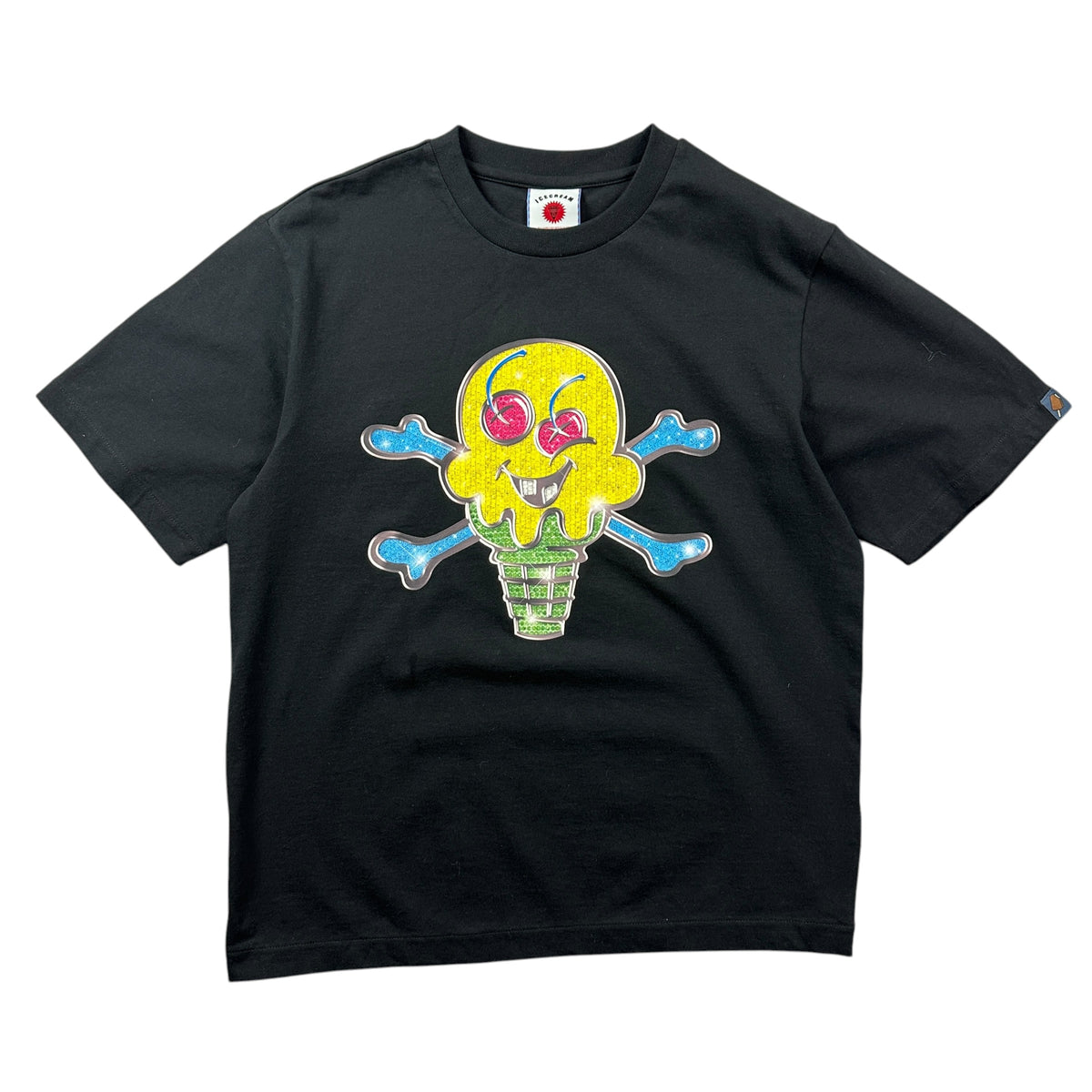 Billionaire Boys Club Icecream Cones and Bones Tee Black