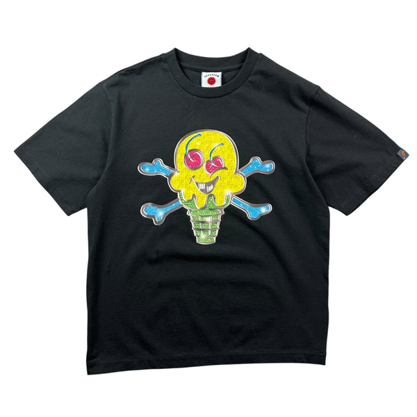 Billionaire Boys Club Icecream Cones and Bones Tee Black