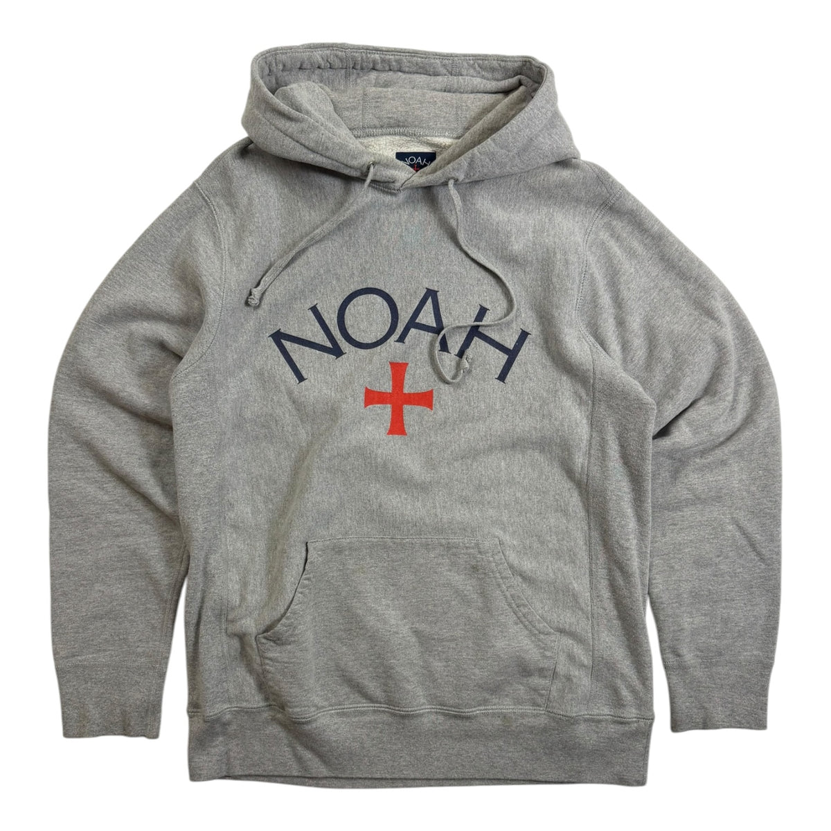 Noah Core Logo Hoodie Grey