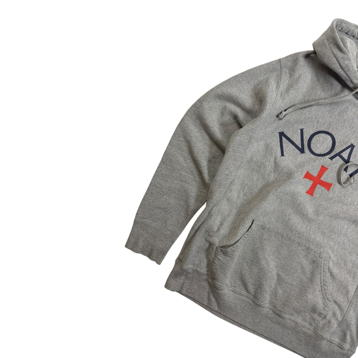 Noah Core Logo Hoodie Grey