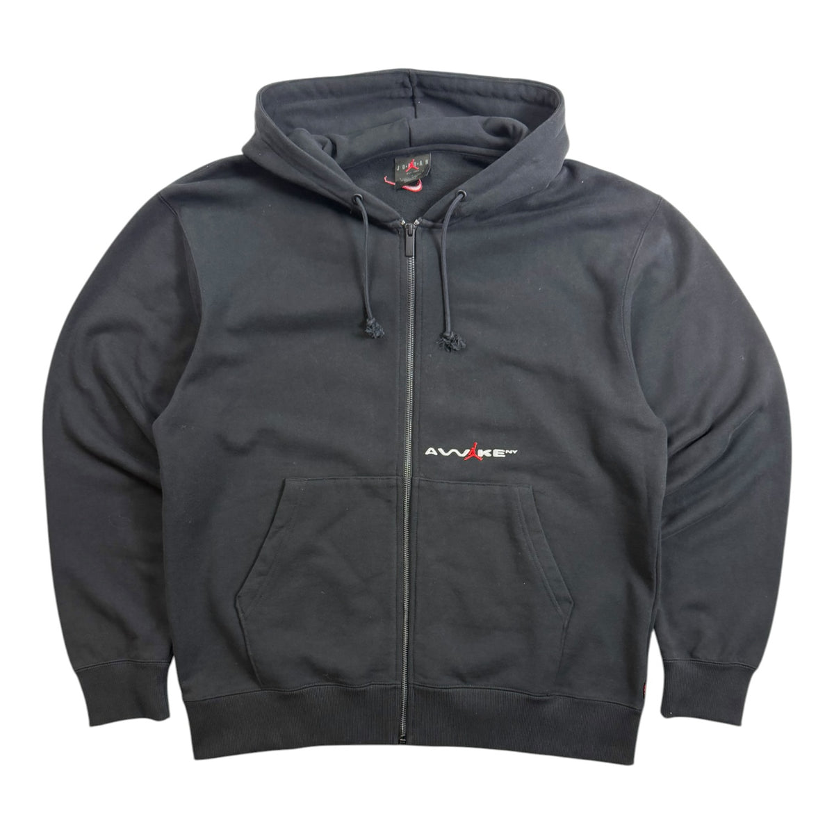 Jordan x Awake NY Full Zip Fleece Hoodie Black