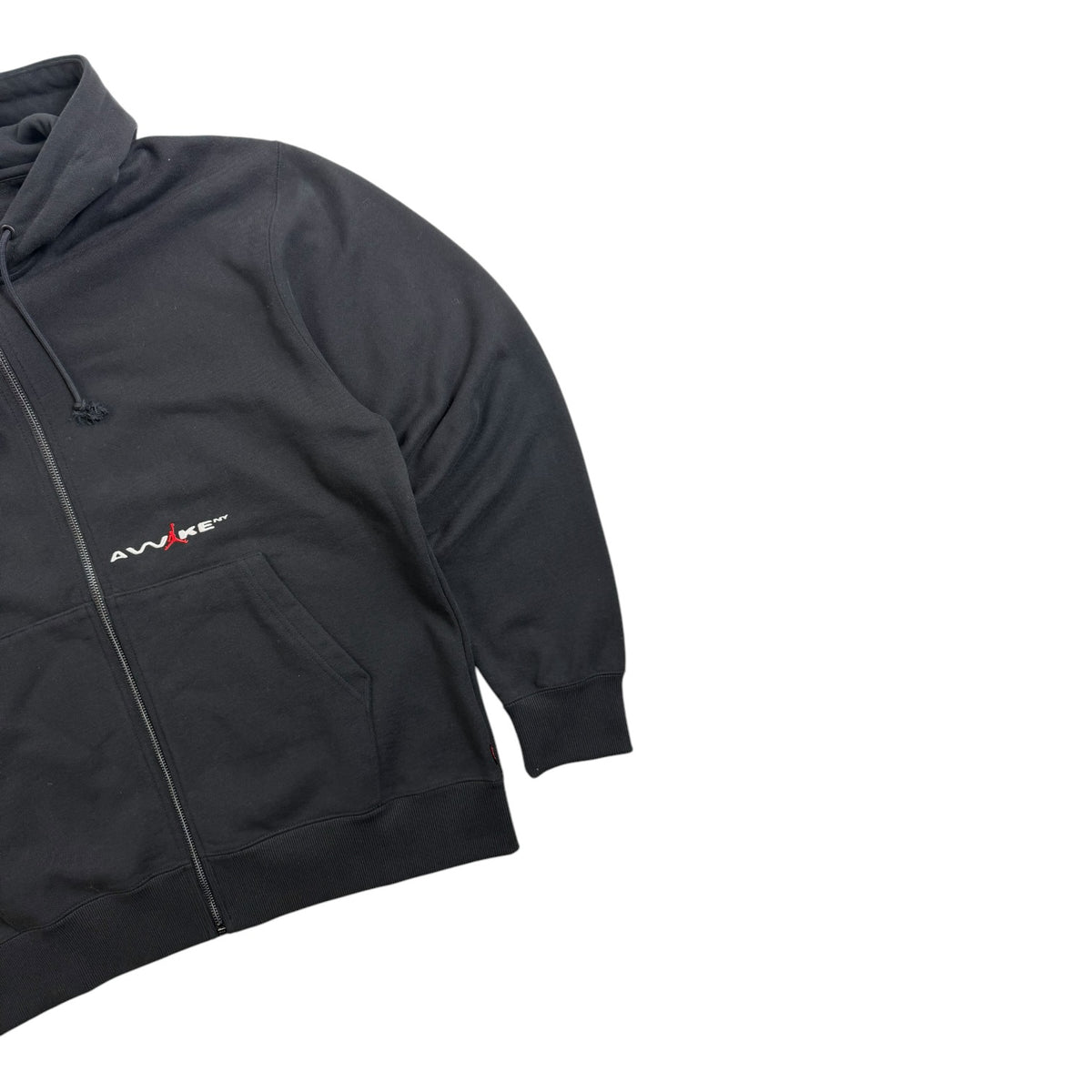 Jordan x Awake NY Full Zip Fleece Hoodie Black