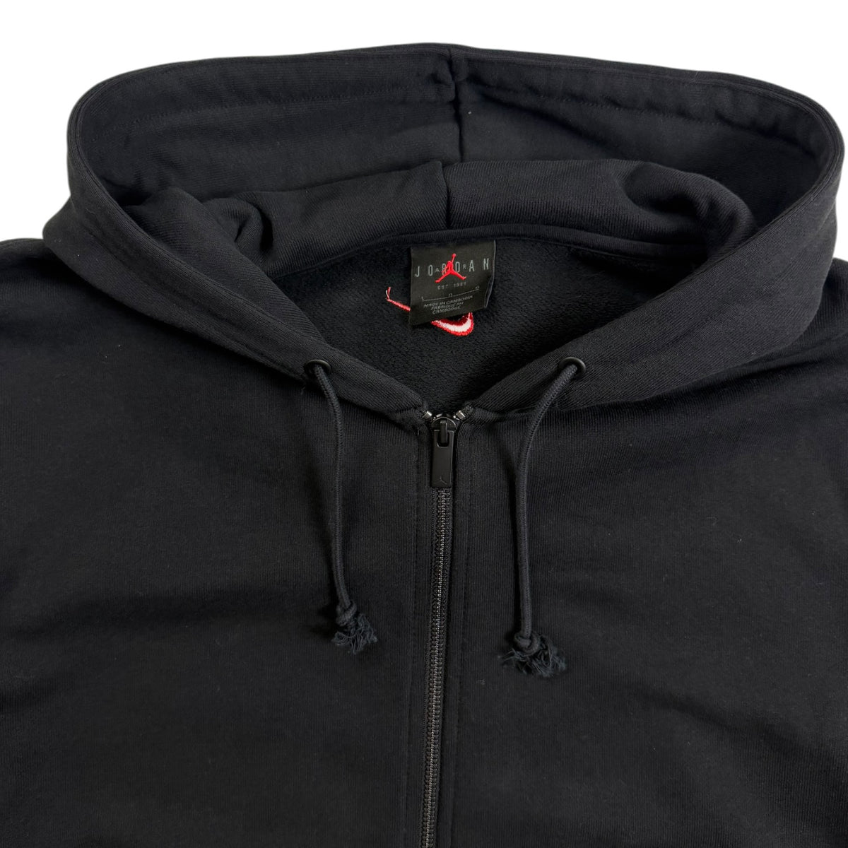 Jordan x Awake NY Full Zip Fleece Hoodie Black