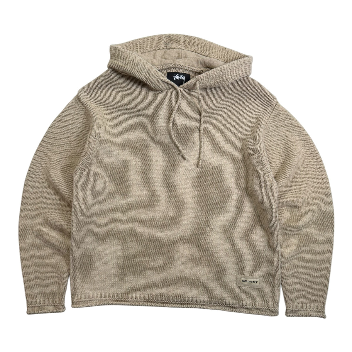 Stussy Beach Hooded Sweater Bone