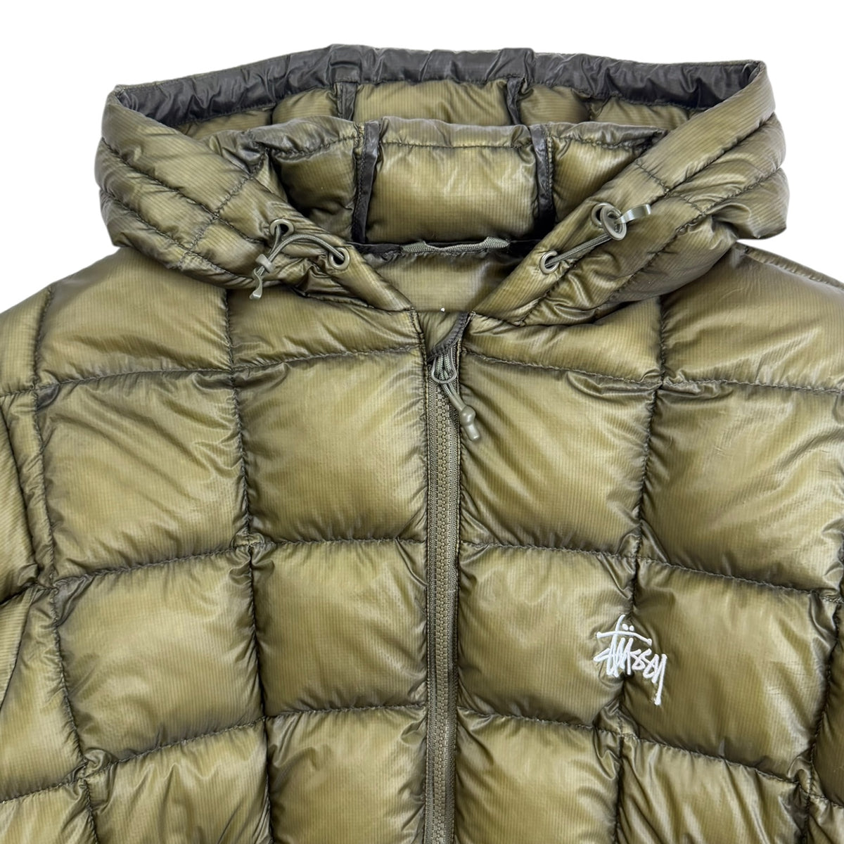 Stussy Midweight Hooded Puffer Olive