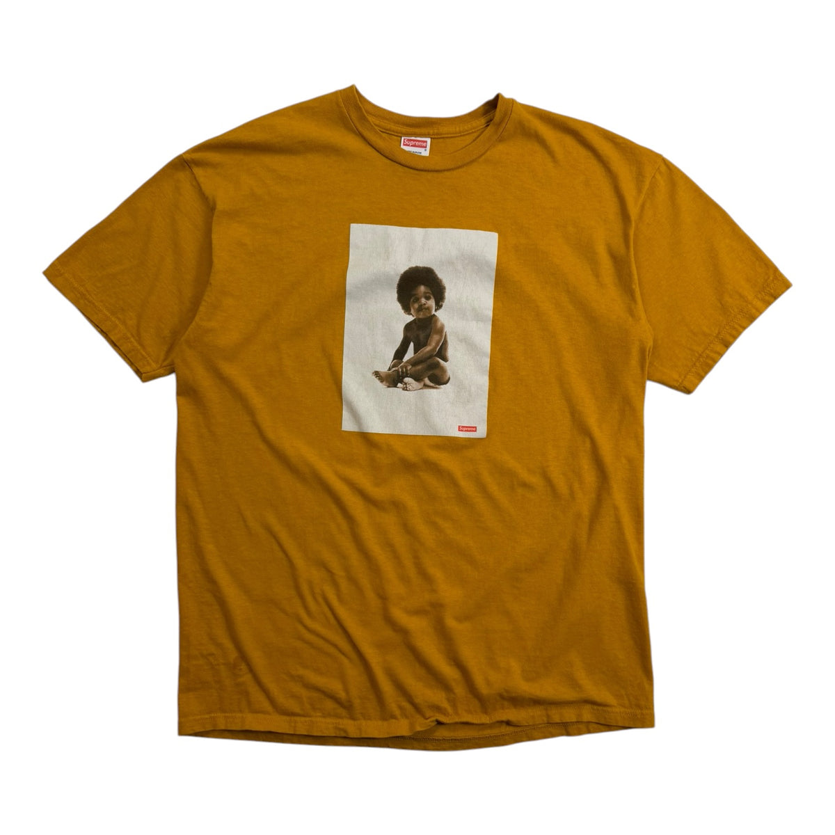 Supreme Biggie FW11 T-Shirt Gold