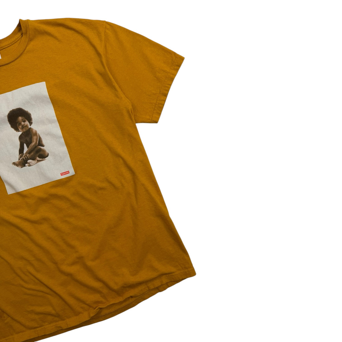 Supreme Biggie FW11 T-Shirt Gold