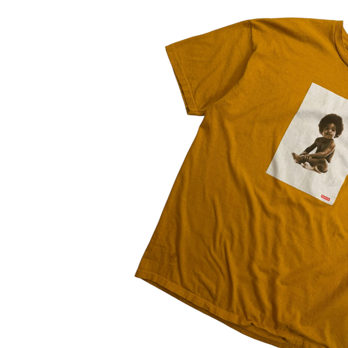 Supreme Biggie FW11 T-Shirt Gold