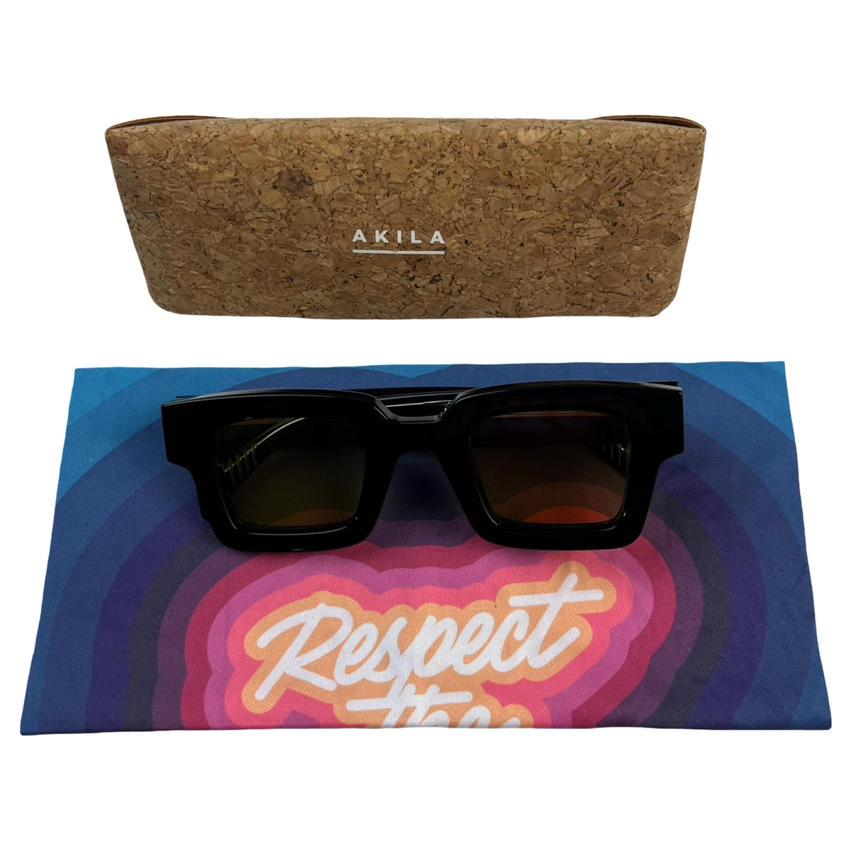 Akila Ares Sunglasses Black/Yellow