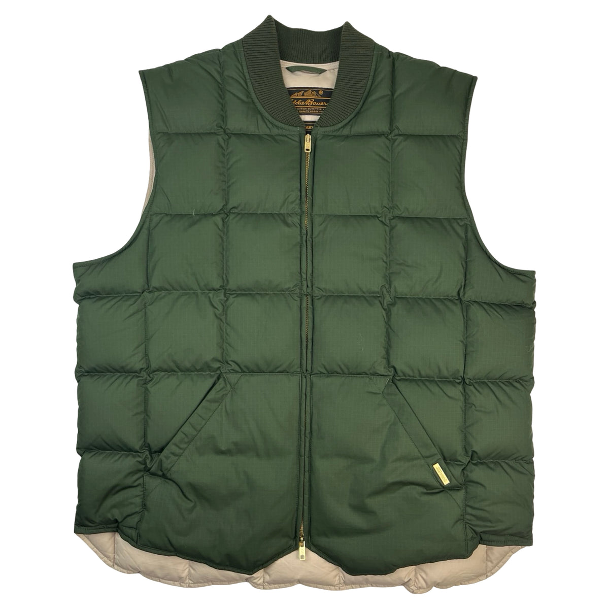 Eddie Bauer x JJJJound Down Puffer Vest Green