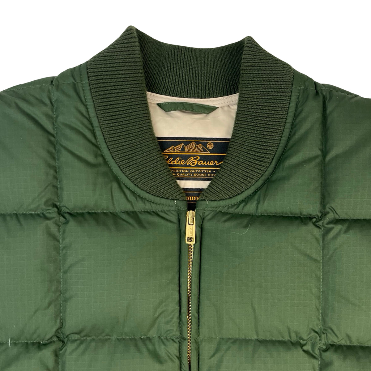 Eddie Bauer x JJJJound Down Puffer Vest Green