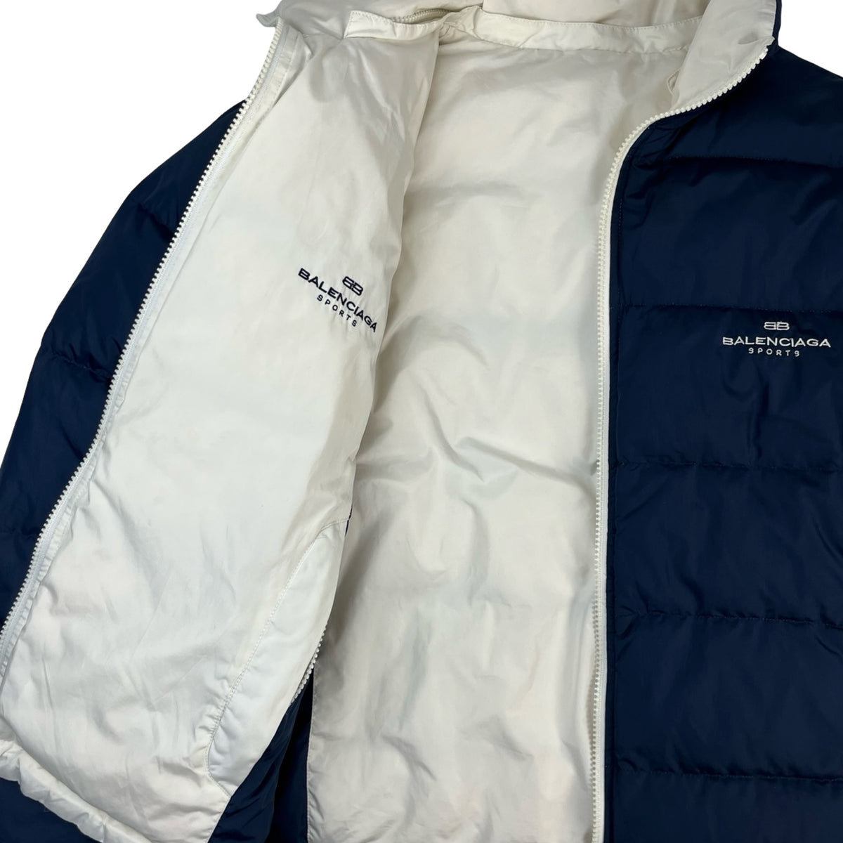 Vintage Balenciaga Sport Reversible Puffer Jacket