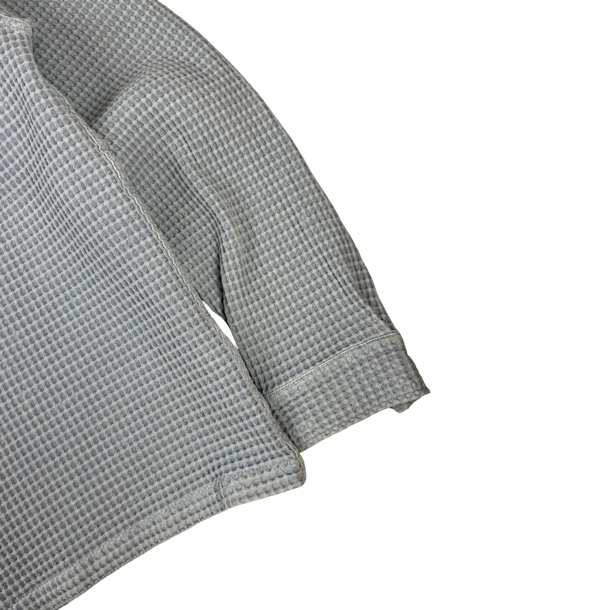 Brain Dead Waffle Button Front Shirt