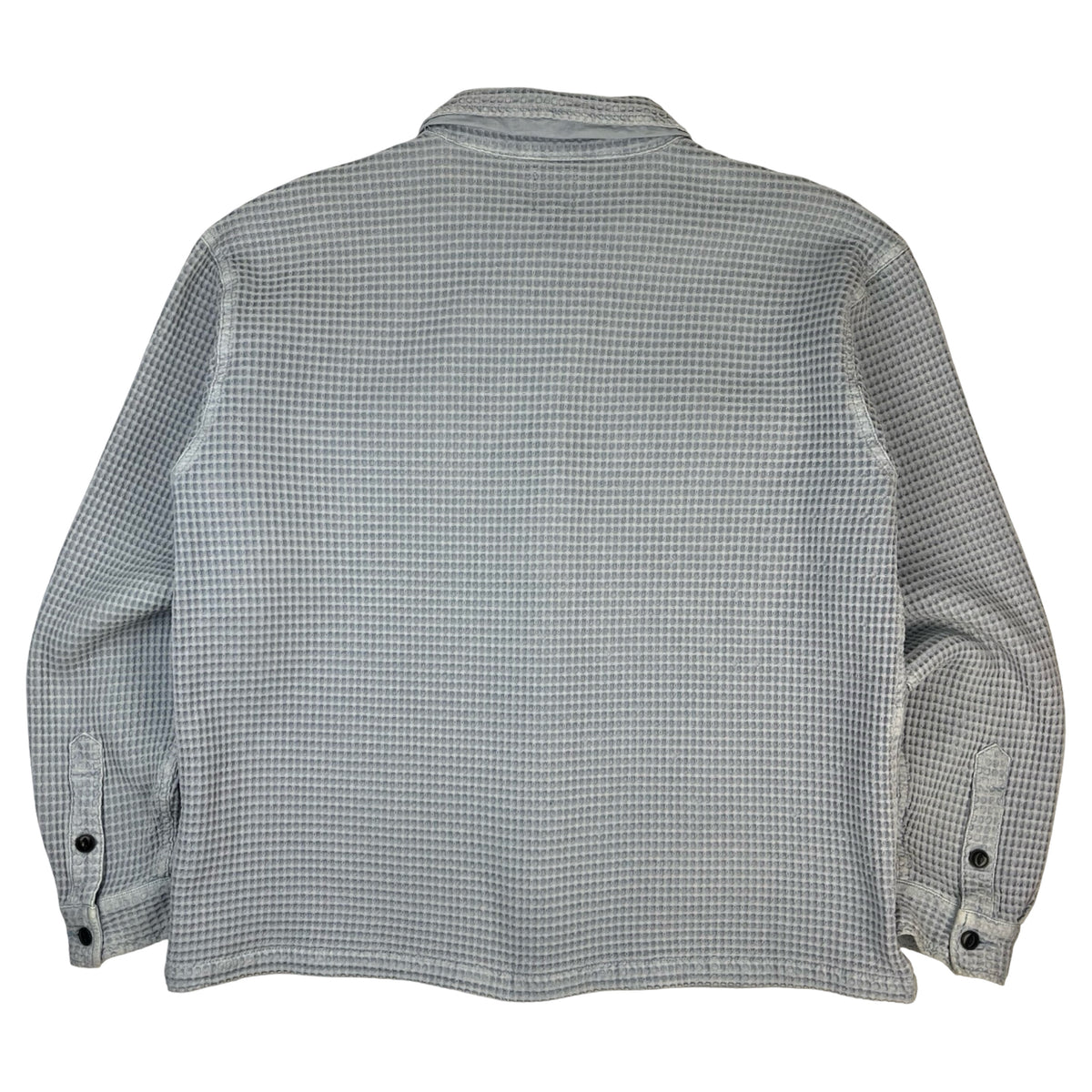 Brain Dead Waffle Button Front Shirt