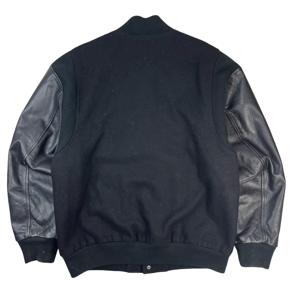 Fear of God Essentials Wool Varsity Jacket Black/Black