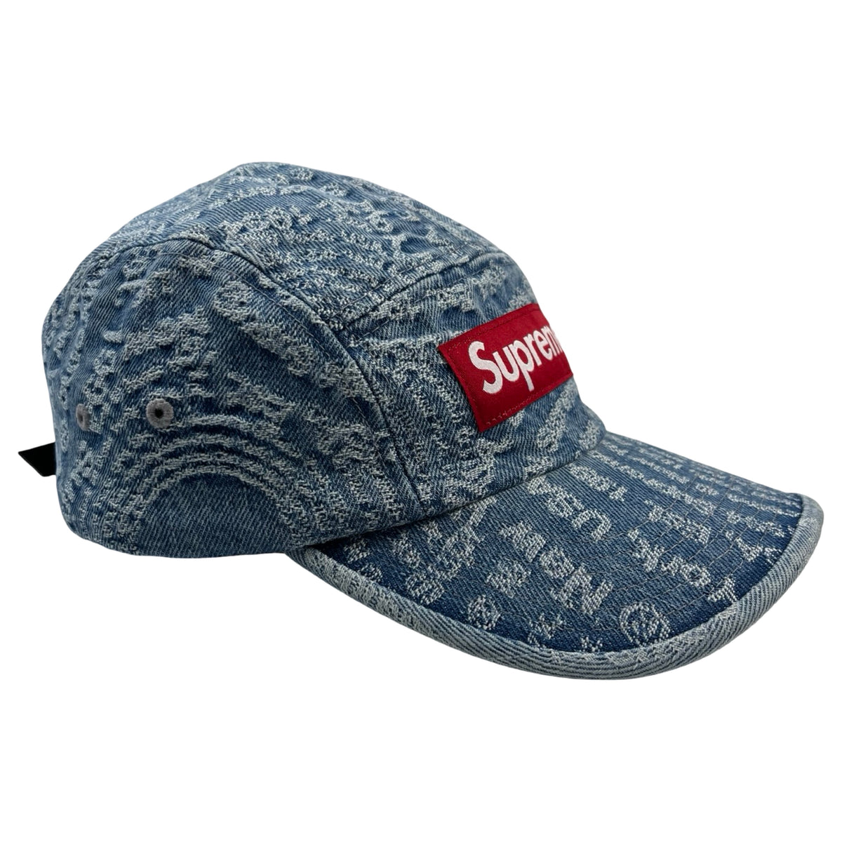 Supreme Circles Jacquard Denim Camp Hat FW21